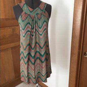 Veronica M print mini dress